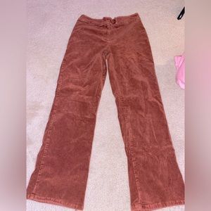 red retro bel bottom pants!